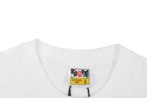 Bape Baby Milo Ukiyo-e Graphic T-Shirt White Collar