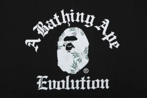 Bape Butterfly Ape Head Graphic T-Shirt Front Print