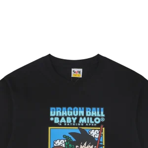 Bape Dragon Ball Baby Milo Graphic T-Shirt Black