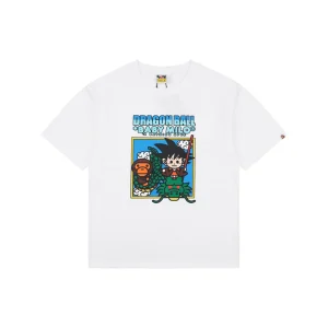 Bape Dragon Ball Baby Milo Graphic T-Shirt White Front view