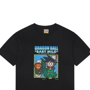 Bape Dragon Ball Baby Milo Graphic T-Shirt Black