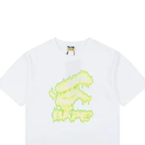 Bape Soundwave Ape Logo Graphic T-Shirt White