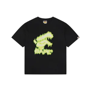 Bape Soundwave Ape Logo Graphic T-Shirt Black Front view