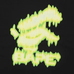 Bape Soundwave Ape Logo Graphic T-Shirt Black Front Print