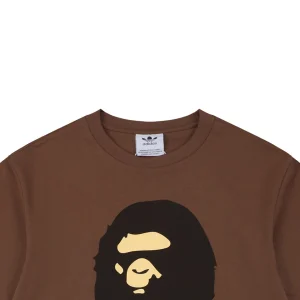 Bape Trefoil Ape Head Graphic T-Shirt