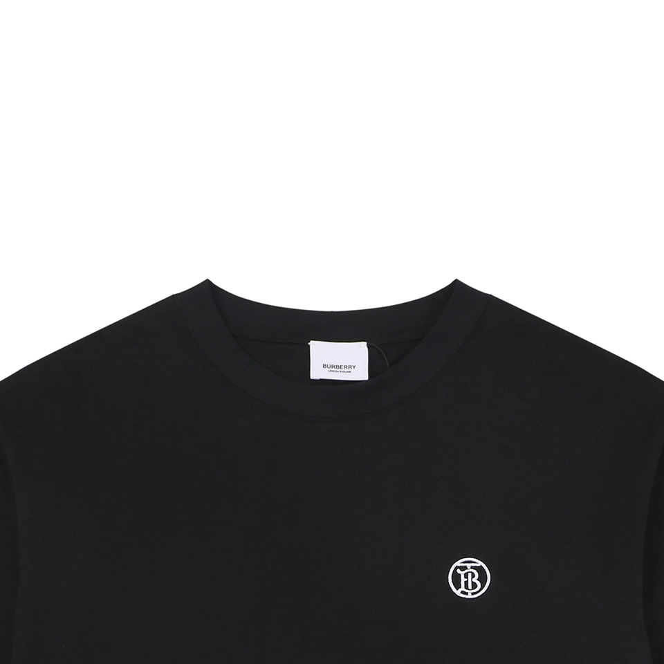 Burberry BT Monogram Embroidered T-Shirt Black