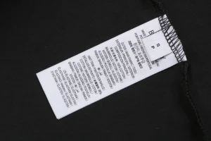 Burberry BT Monogram Embroidered T-Shirt Black Wash label