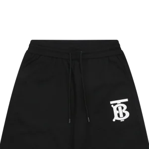 Burberry BT Monogram Silicone Logo Sweat Shorts
