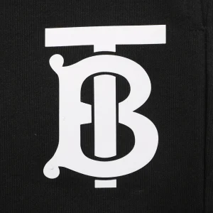 Burberry BT Monogram Silicone Logo Sweat Shorts Brand Print