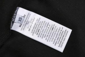 Burberry BT Monogram Silicone Logo Sweat Shorts Wash label