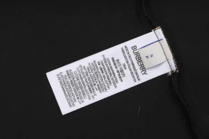 Burberry Check Pocket T-Shirt Wash label