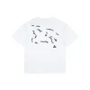 BBry Equestrian Knight Outline Embroidered T-Shirt (White/Black)