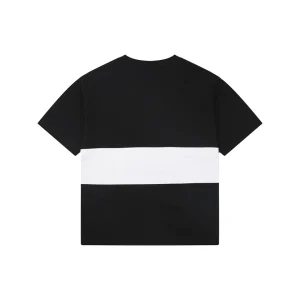 Burberry Equestrian Knight Stripe T-Shirt Black Back view