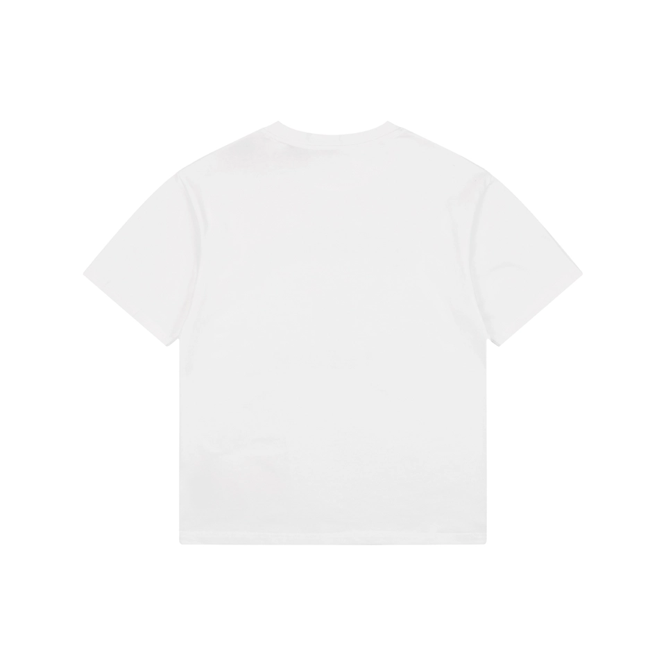 Burberry Flag Logo Print T-Shirt White Back view