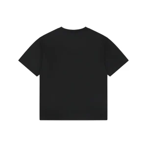 Burberry Flag Logo Print T-Shirt Black back view