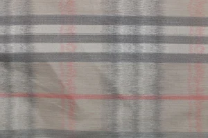 Burberry Gradient Check Pattern Shorts Grey