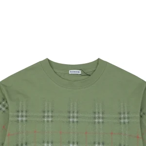 Burberry Gradient Check Print T-Shirt