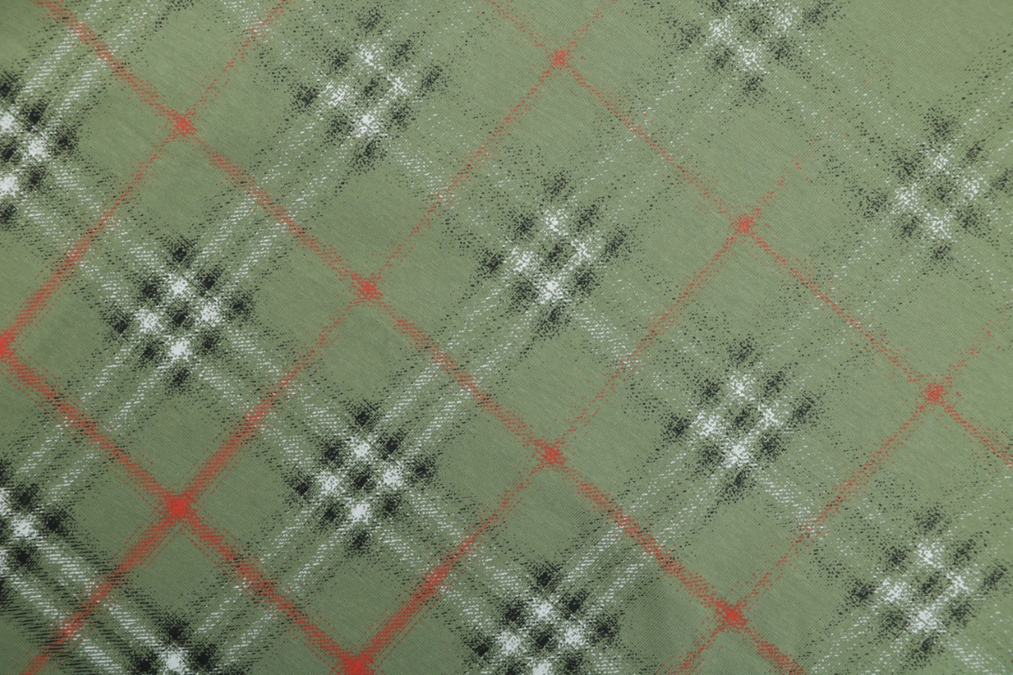 Burberry Gradient Check Print T-Shirt