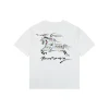 BBry Graffiti Knight Graphic T-Shirt (White/Black)