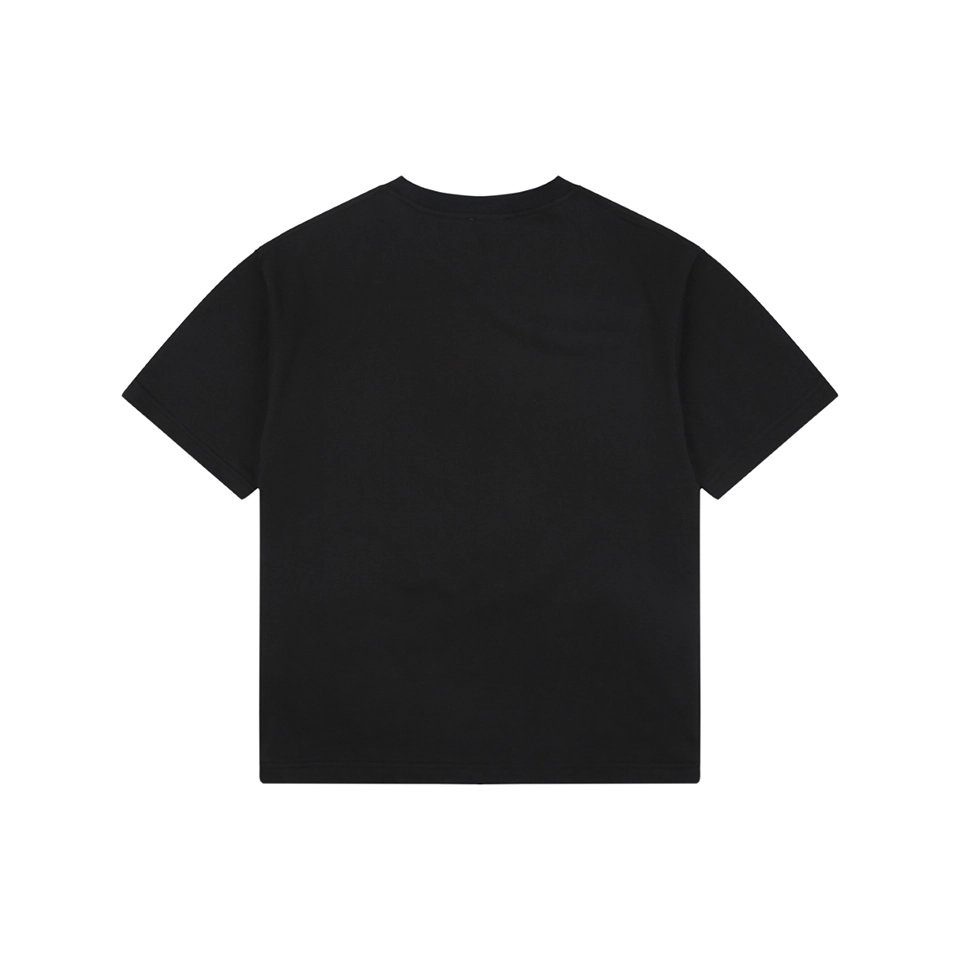 Burberry Knight Check Deck Chair Graphic T-Shirt Black Back view