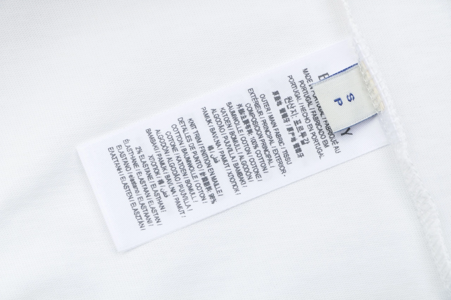 Burberry Knight Check Deck Chair Graphic T-Shirt White Wash label