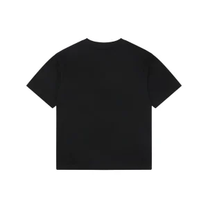 Burberry Oversized Circle Logo Print T-Shirt Black Back view