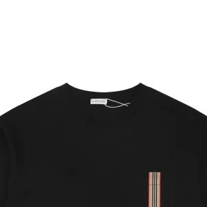 Burberry Pocket Stripe T-Shirt Black