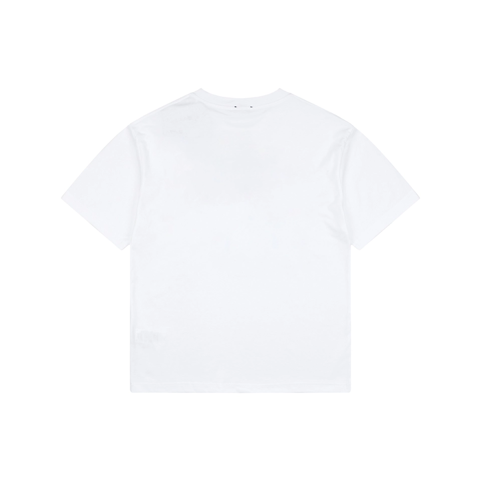 Burberry Pocket Stripe T-Shirt White Back view