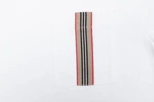 Burberry Pocket Stripe T-Shirt White