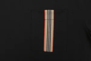 Burberry Pocket Stripe T-Shirt Black