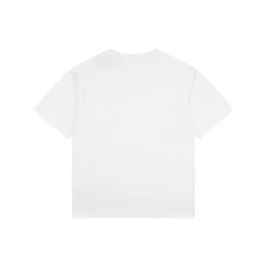 Burberry Strike Logo Print T-Shirt White Back view