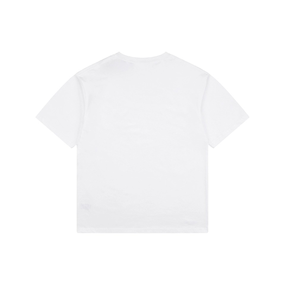 Burberry Strike Logo Print T-Shirt White Back view