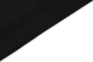 Burberry Stripe Knight Embroidered Polo T-Shirt Black
