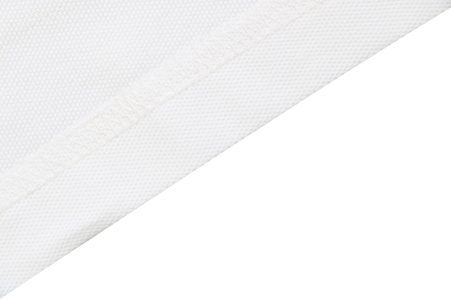 Burberry Striped Cuff Equestrian Logo Polo T-Shirt White