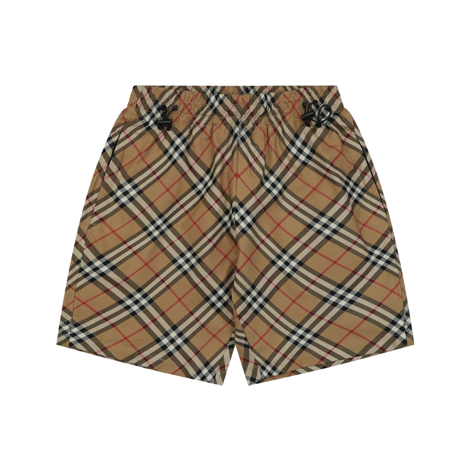 Burberry Vintage Check Equestrian Knight Shorts Front view