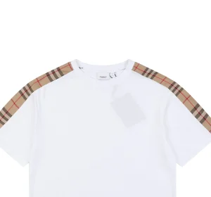 Burberry Vintage Check Shoulder Panel T-Shirt