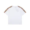 BBry Vintage Check Shoulder Panel T-Shirt