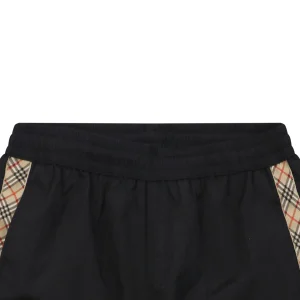 Burberry Vintage Check Side Stripe Nylon Shorts