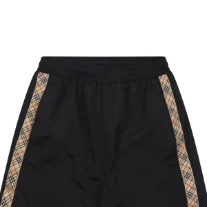 Burberry Vintage Check Side Stripe Nylon Shorts