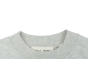 Fear of God Essentials Script Logo T-Shirt Grey Collar