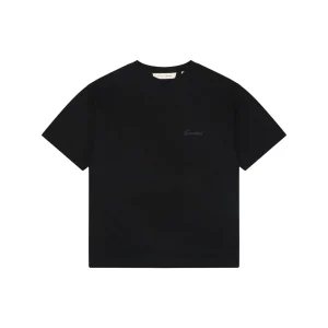 Fear of God Essentials Script Logo T-Shirt Black Front view
