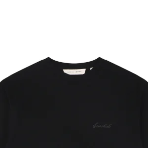 Fear of God Essentials Script Logo T-Shirt Black