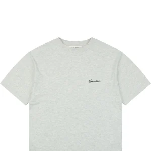Fear of God Essentials Script Logo T-Shirt Grey