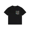FD Color FF Pocket Graphic T-Shirt (Black/White)