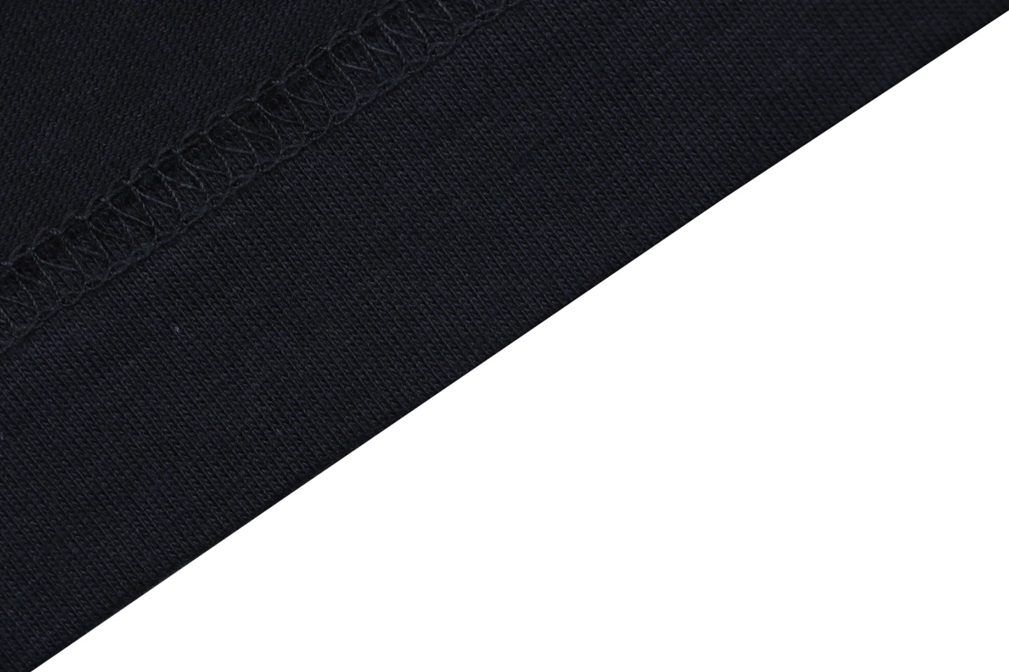 Fendi Contrast Collar FF Embroidered T-Shirt
