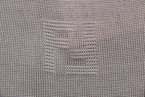 Fendi Contrast Placket Knitted T-Shirt