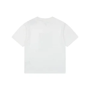 Fendi FF Matrix Embroidered T-Shirt White Back view