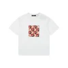 FD FF Matrix Embroidered T-Shirt (White/Black)