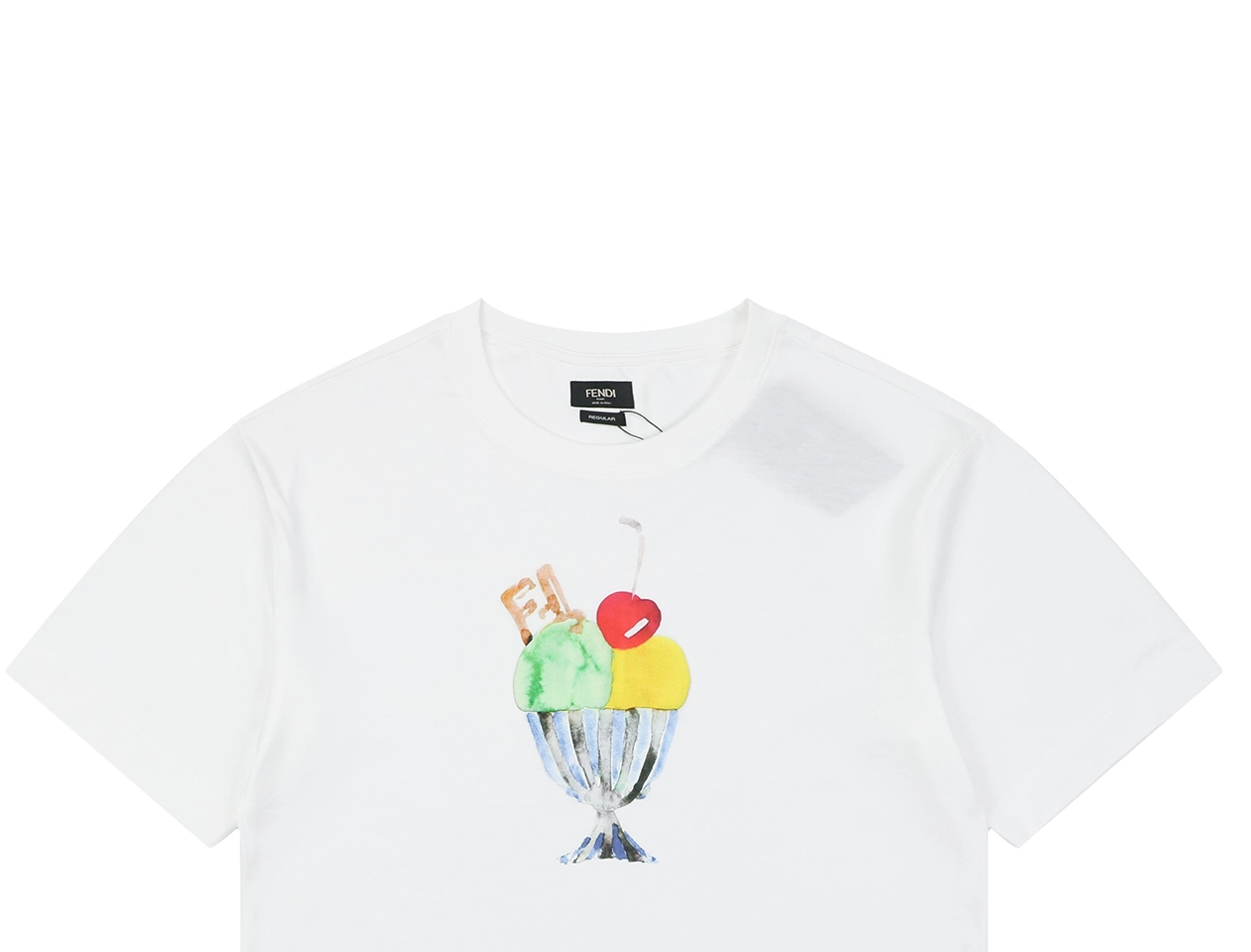 Fendi Ice Cream Graphic T-Shirt