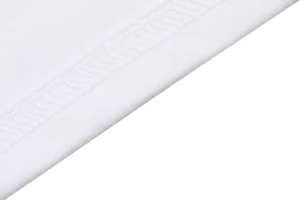 Fendi Melted Logo Embroidered T-Shirt White